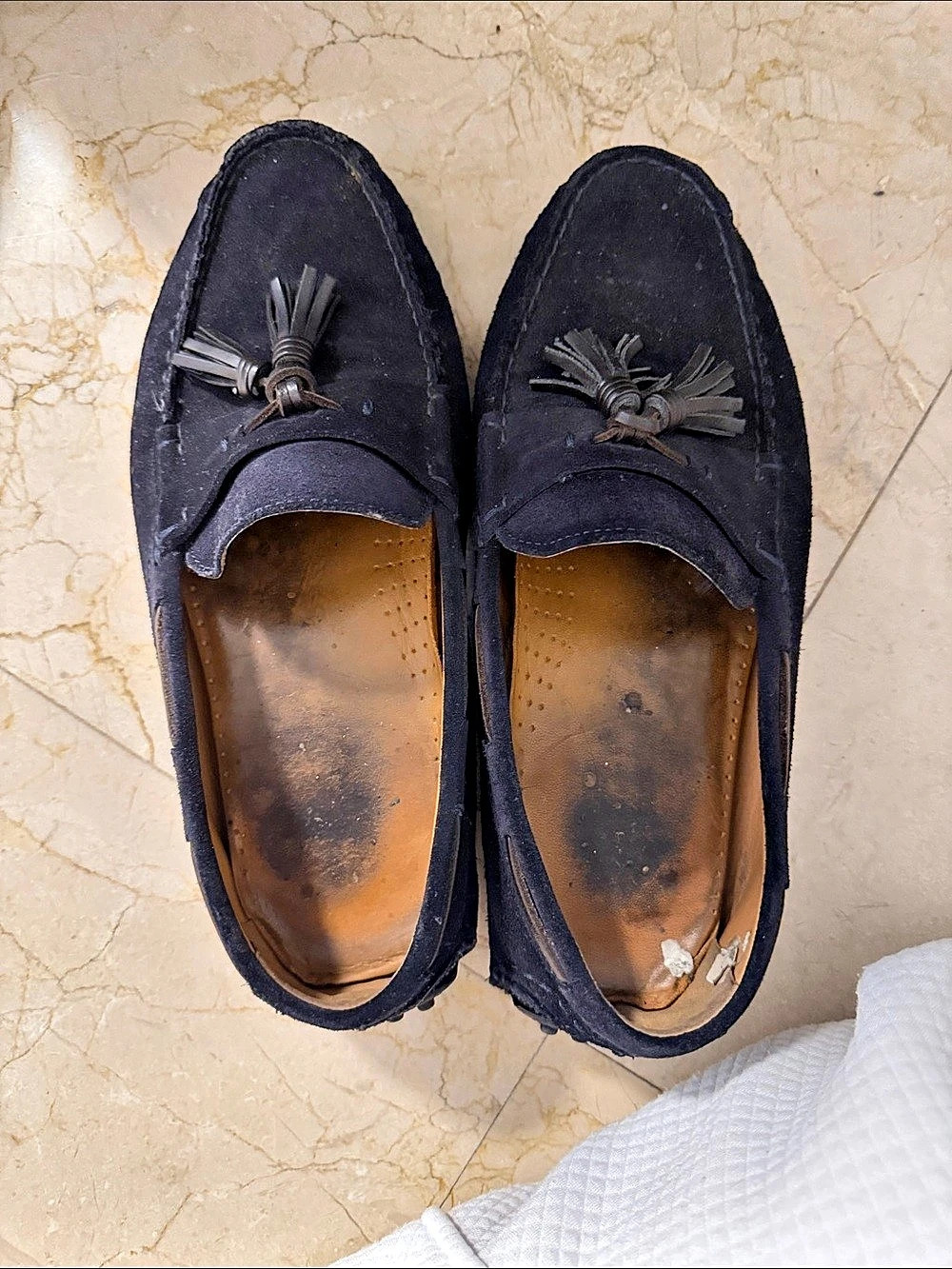 Zara Tassel Loafers in Black